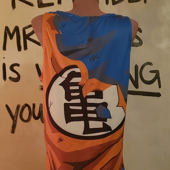 Vintage anime tank/Jersey szM - Picture 2 of 2